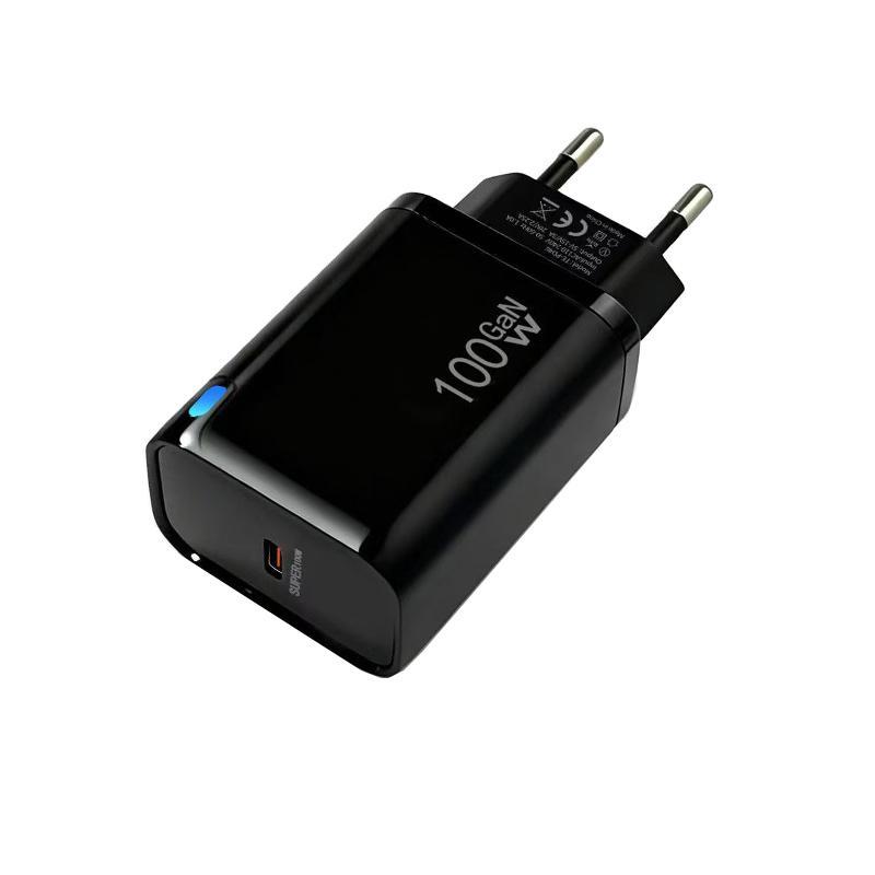 TE-PD46 100W GaN USB-C PD Fast Charger for MacBook, Laptop & Phone EU Plug
