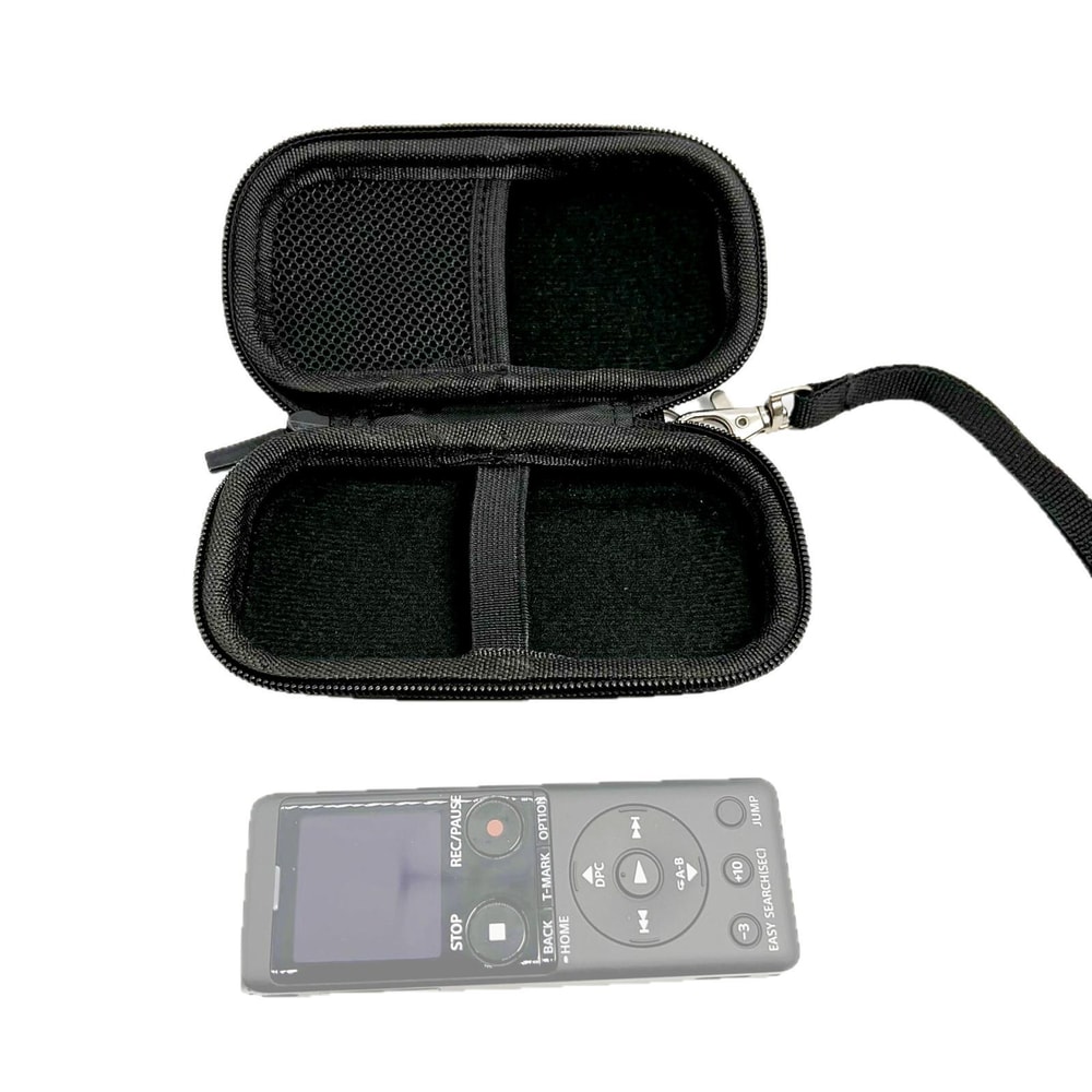 EVA Hard Shell Voice Recorder Storage Case for Sony ICD-UX570 PX370 Portable Recording Pen Organizer