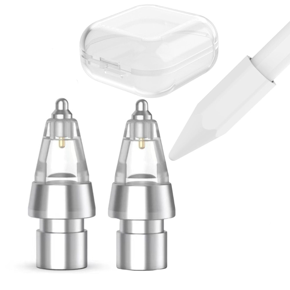 AhaStyle WG155 Metal Replacement Pen Tip for Apple Pencil Pro USB-C 2 1 Durable Stylus Upgrade