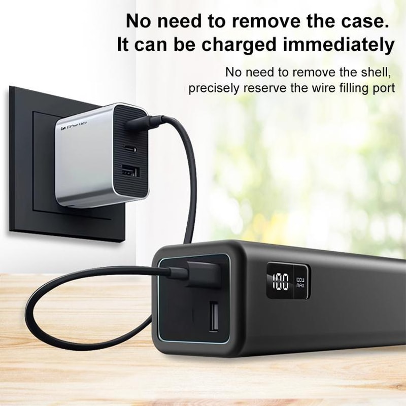 CUKTECH 15 SE Power Bank 20000mAh Silicone Protective Case Shockproof 100W Cover Travel Protection
