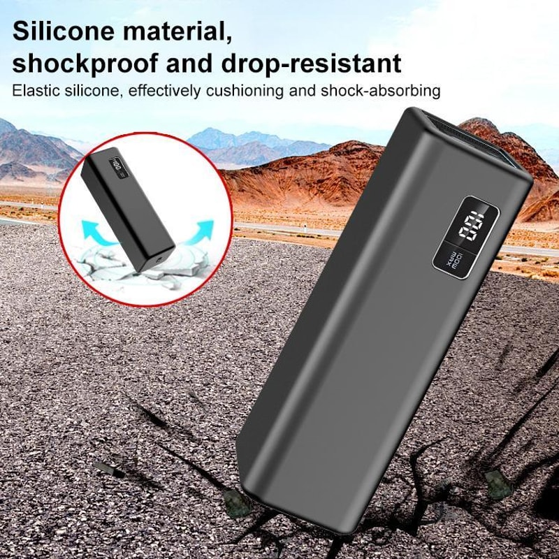CUKTECH 15 SE Power Bank 20000mAh Silicone Protective Case Shockproof 100W Cover Travel Protection