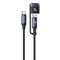Type-C to Type-C & MagSafe Magnetic Fast Charging Cable