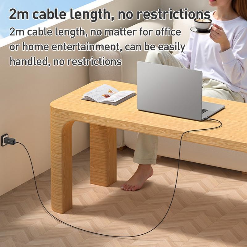 Type-C to Type-C & MagSafe Magnetic Fast Charging Cable