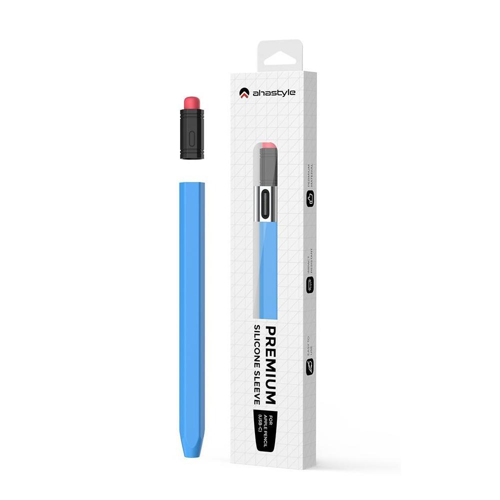 Silicone Apple Pencil USB-C Case Hexagonal Anti-Roll Protective Cover