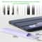 Silicone Stylus Pen Storage Case Universal Pen Holder Bag for Tablet Stylus, Portable Adhesive Organizer