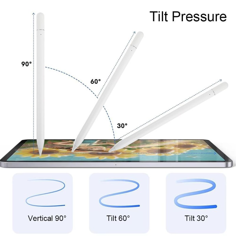Type-C Magnetic iPad Stylus Pen for Drawing, Writing & Note Taking