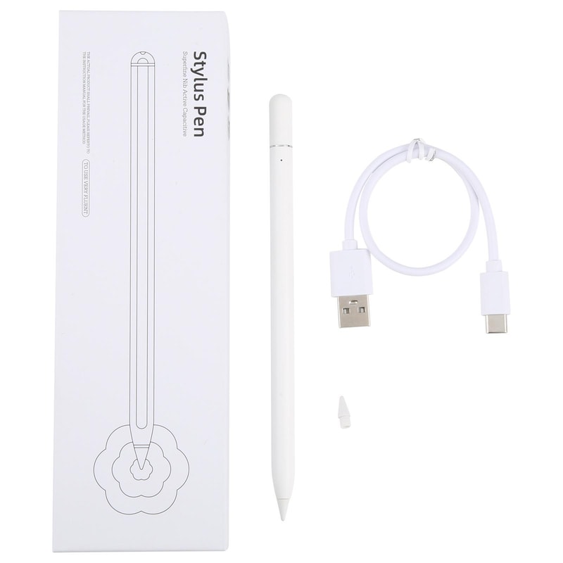 Type-C Magnetic iPad Stylus Pen for Drawing, Writing & Note Taking