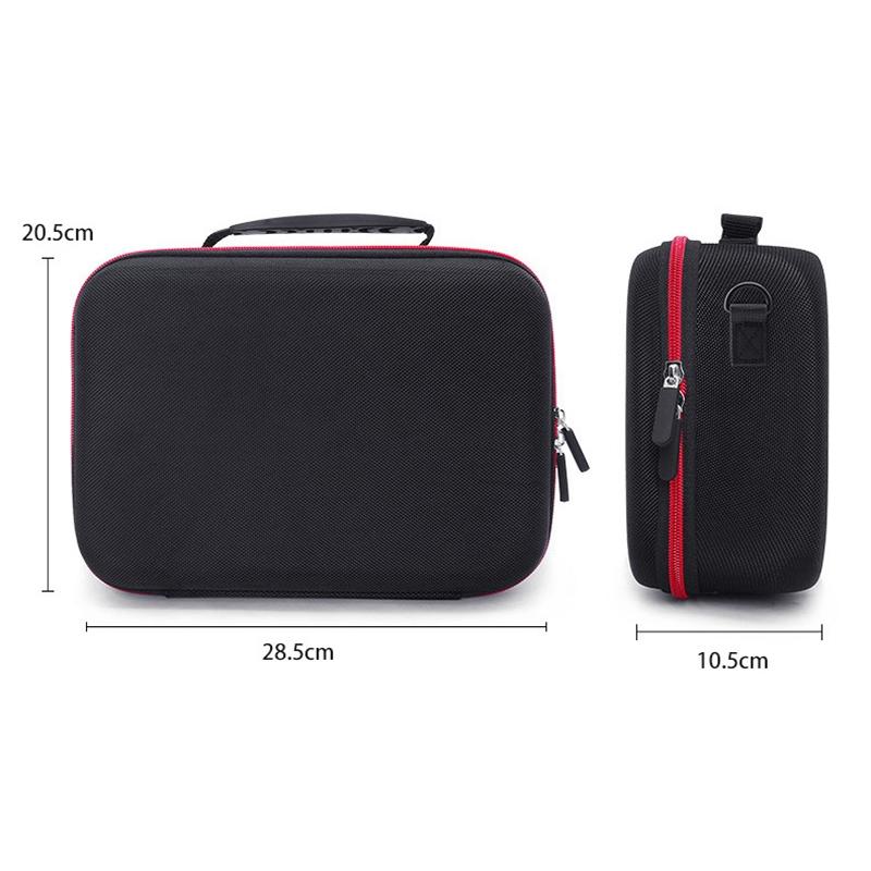 Large Capacity Waterproof Digital Storage Bag with Adjustable Dividers Travel Electronics Organizer Case