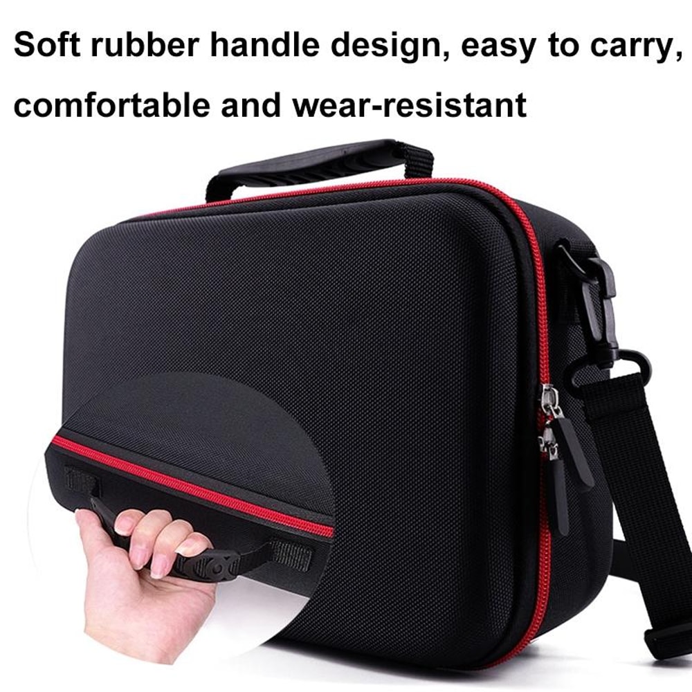 Large Capacity Waterproof Digital Storage Bag with Adjustable Dividers Travel Electronics Organizer Case