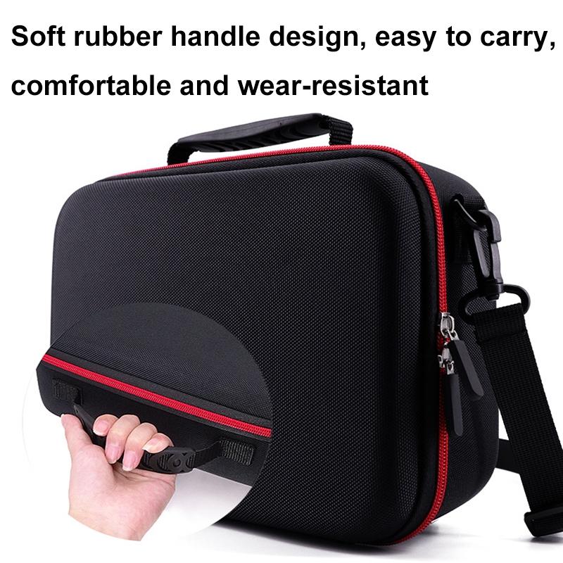 Large Capacity Waterproof Digital Storage Bag with Adjustable Dividers Travel Electronics Organizer Case