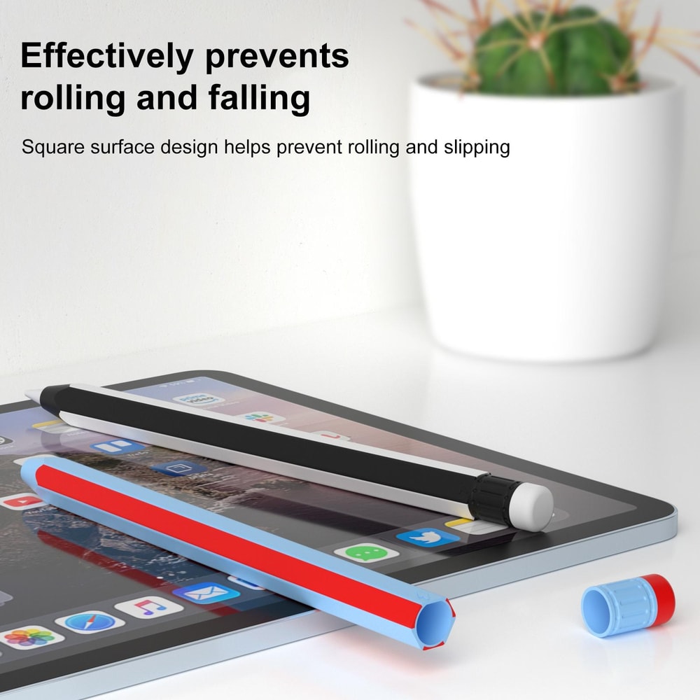 Colorful Silicone Protective Case for Apple Pencil & Pencil Pro Stylus Cover Shockproof Grip