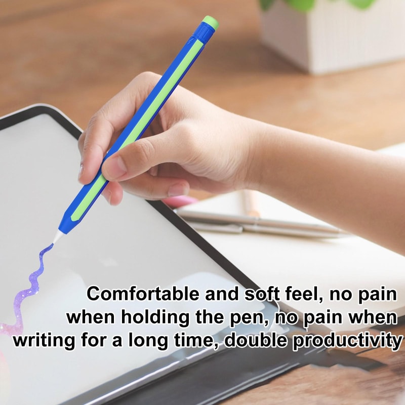 Colorful Silicone Protective Case for Apple Pencil & Pencil Pro Stylus Cover Shockproof Grip