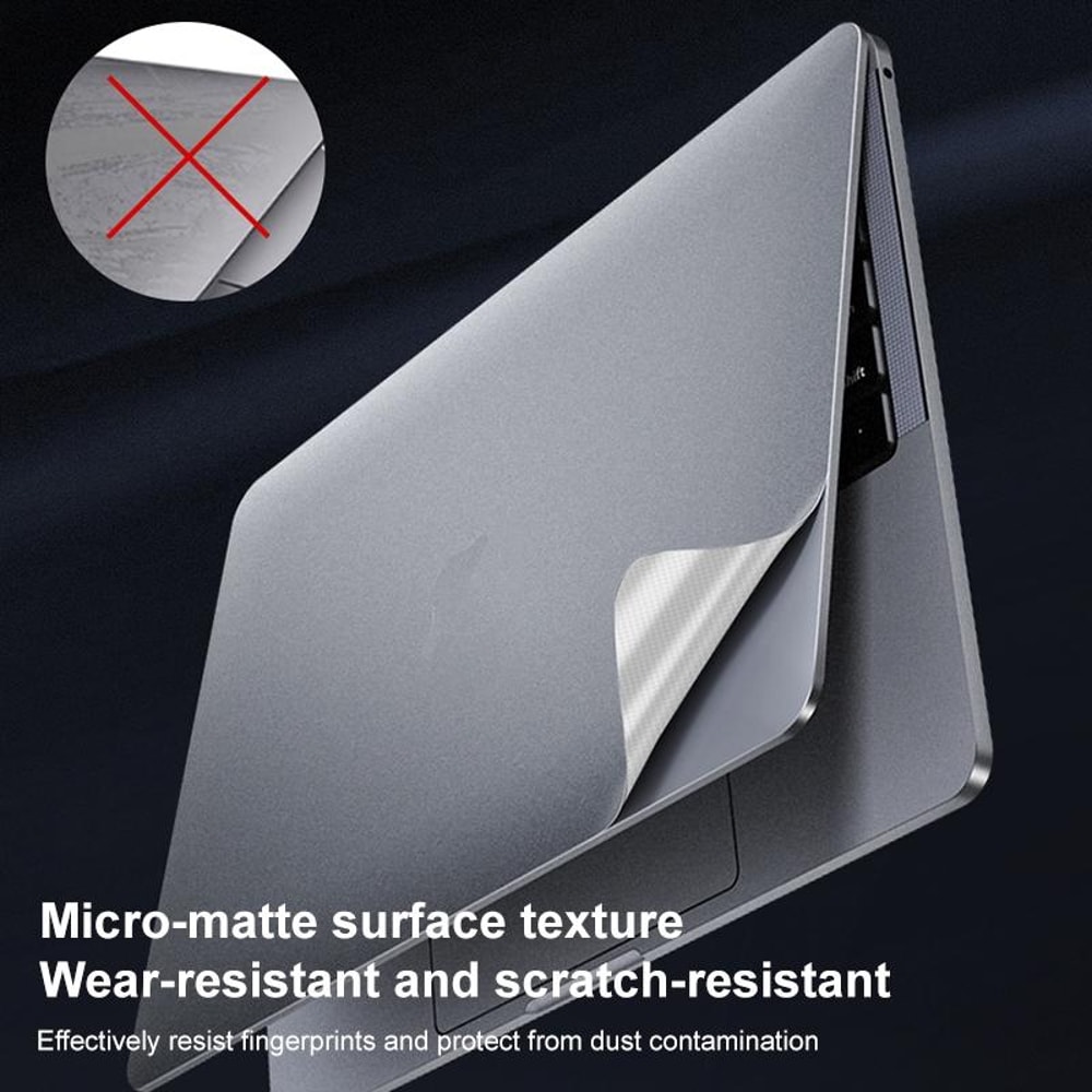 MacBook Air 13.6 A2681 2022 5-in-1 Full Coverage Protective Film Screen Protector