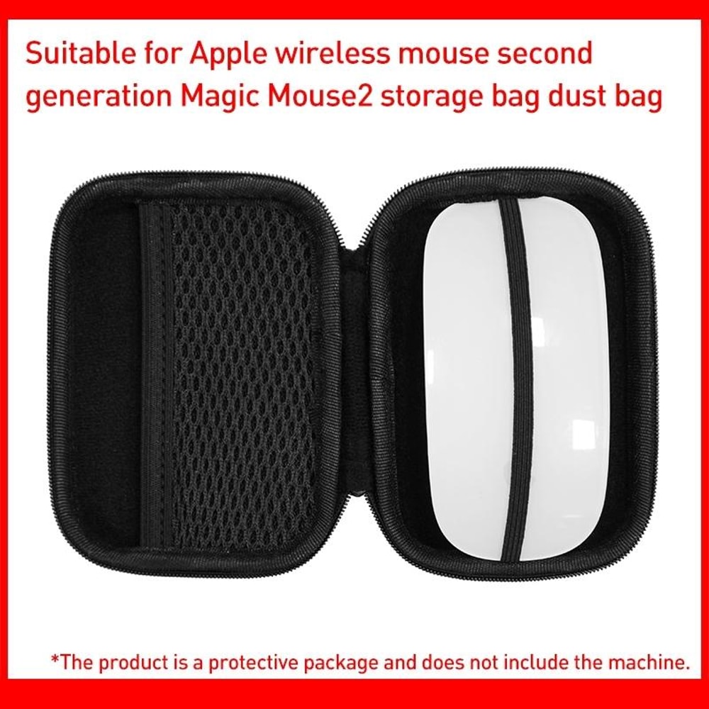 Apple Magic Mouse Dustproof Storage Bag Protective Travel Case with Hand Strap