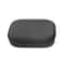 PU Leather Protective Storage Case for Apple Mac Mini M1 Shockproof Travel Bag (Black)