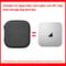PU Leather Protective Storage Case for Apple Mac Mini M1 Shockproof Travel Bag (Black)