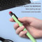 Apple Pencil Silicone Protective Case with Removable Pen Clip Anti-Slip Slim Stylus Cover Yellow