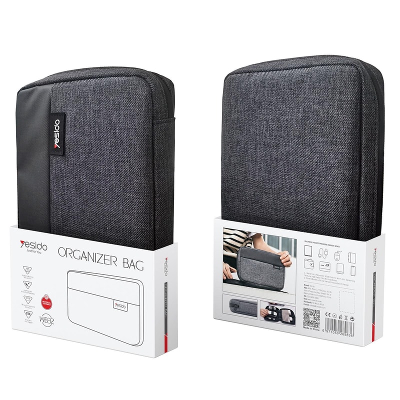 Multifunctional Digital Accessories Organizer Bag Travel Cable & Tech Storage Case