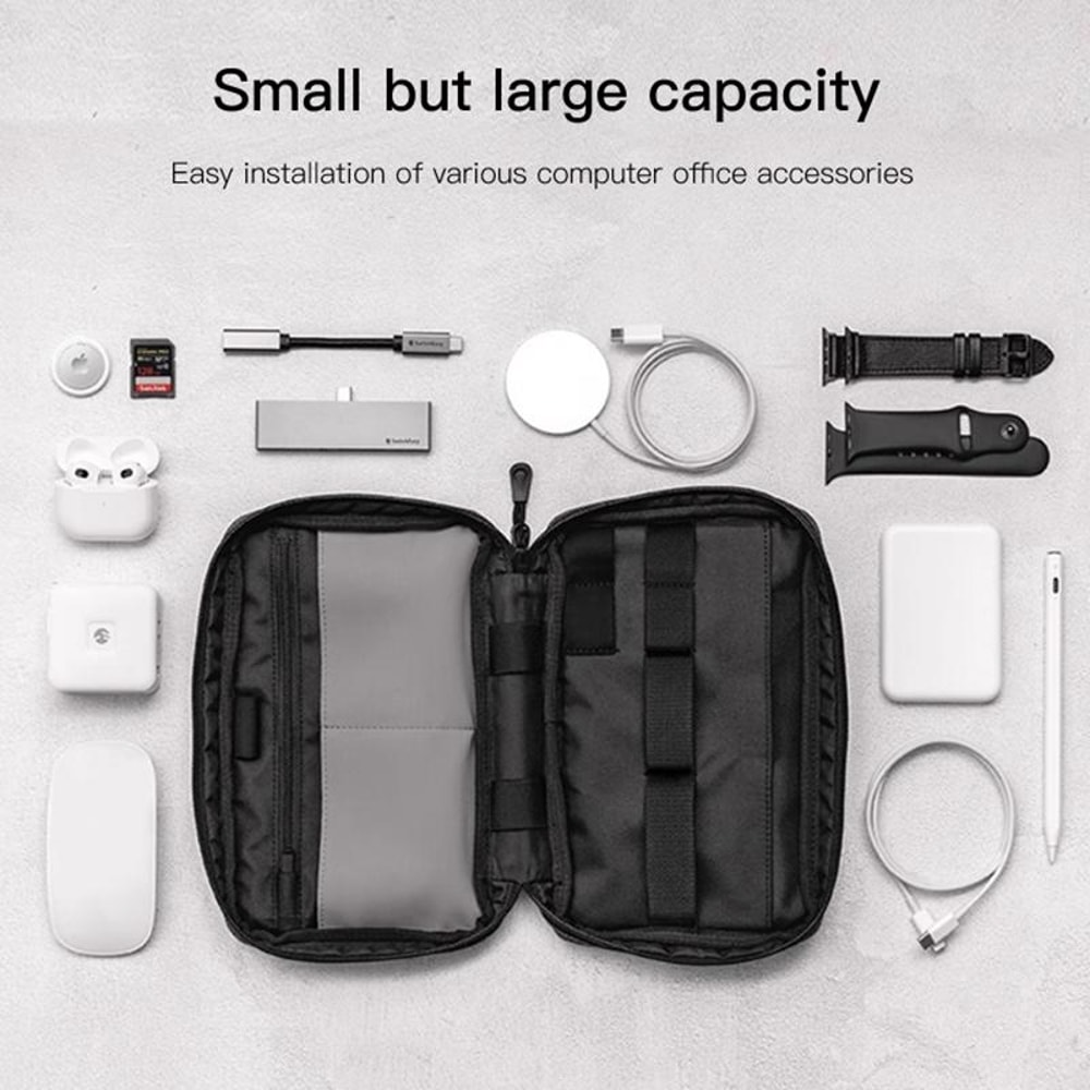 Multifunctional Digital Accessories Organizer Bag Travel Cable & Tech Storage Case