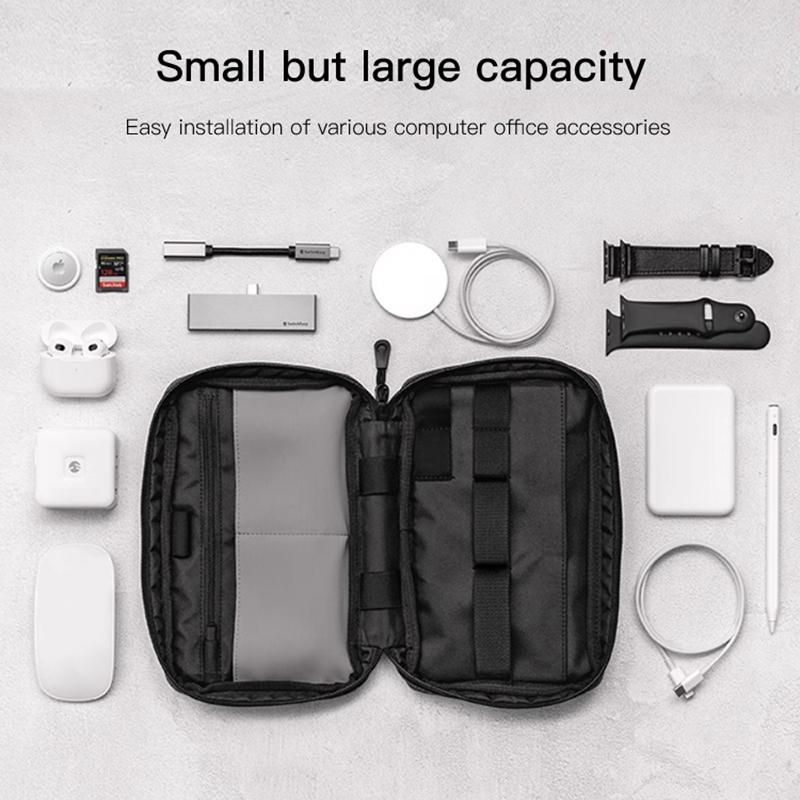 Multifunctional Digital Accessories Organizer Bag Travel Cable & Tech Storage Case
