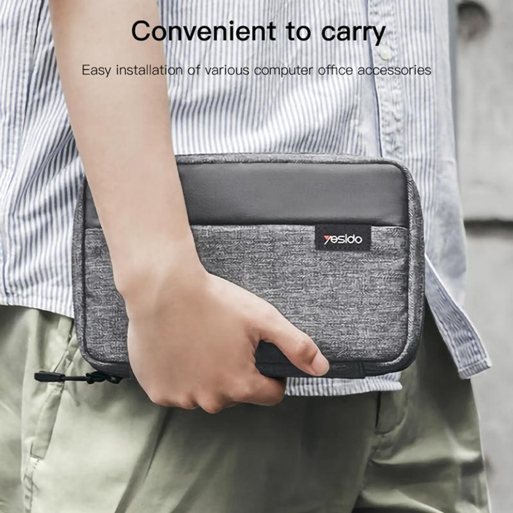 Multifunctional Digital Accessories Organizer Bag Travel Cable & Tech Storage Case