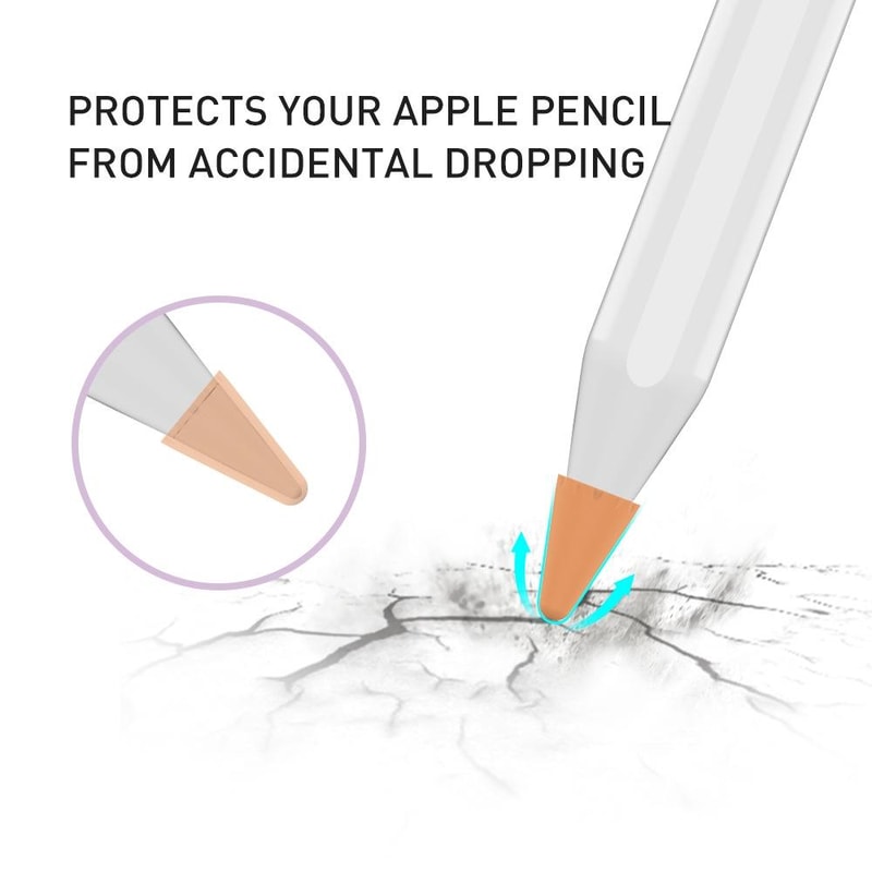 Apple Pencil Tip Protector Silicone Covers 40 Pack for Apple Pencil 1 & 2