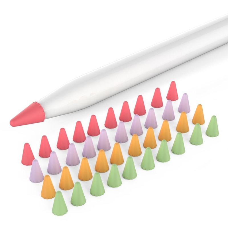 Apple Pencil Tip Protector Silicone Covers 40 Pack for Apple Pencil 1 & 2