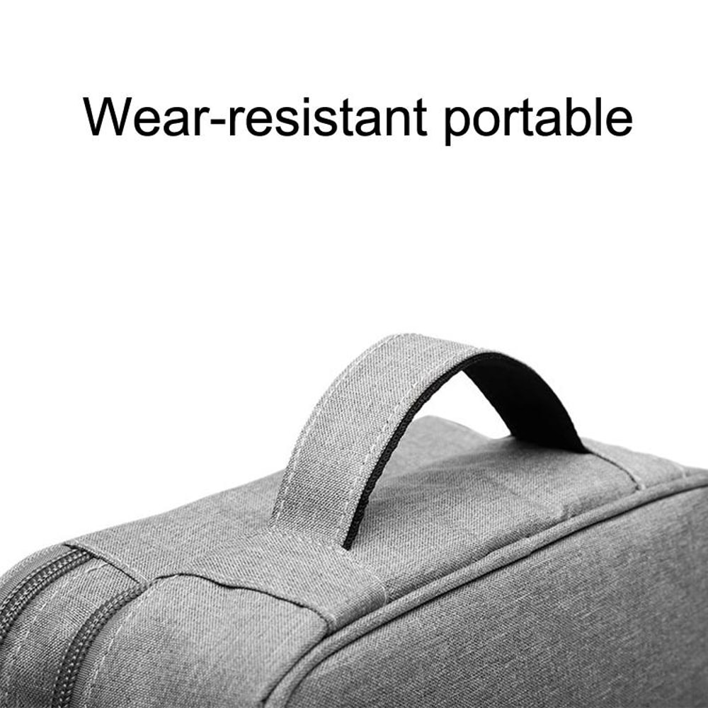 Portable Cable Storage Bag Electronics Organizer Hard Drive Protective Case