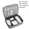 Portable Cable Storage Bag Electronics Organizer Hard Drive Protective Case