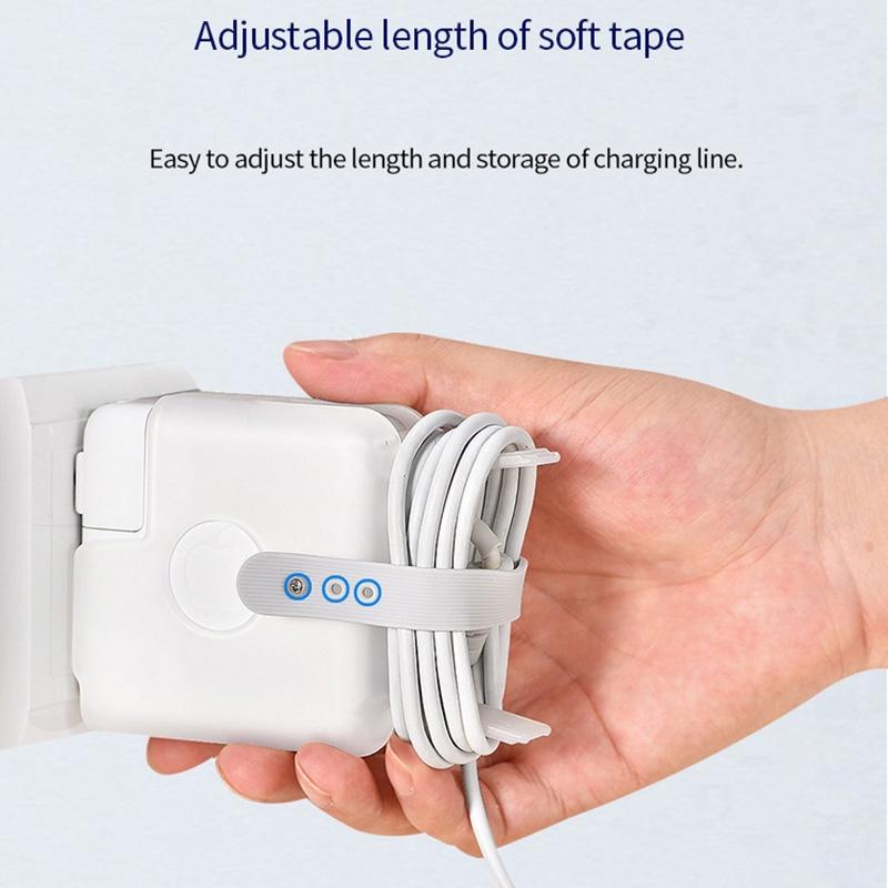 MacBook Pro Charger Silicone Protective Case Adapter Cable Protector Sleeve Cover