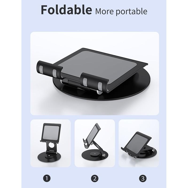 Foldable Laptop Stand Adjustable Height Aluminum Laptop Holder