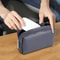 Leather Tech Organizer Travel Cable Storage Bag Waterproof Digital Accessories Case 8