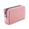 Leather Tech Organizer Travel Cable Storage Bag Waterproof Digital Accessories Case 4