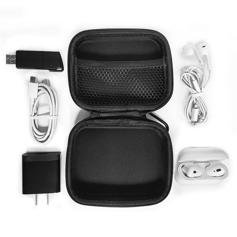Portable Hard Shell Digital Accessories Storage Bag For Cables Earphones Chargers 2