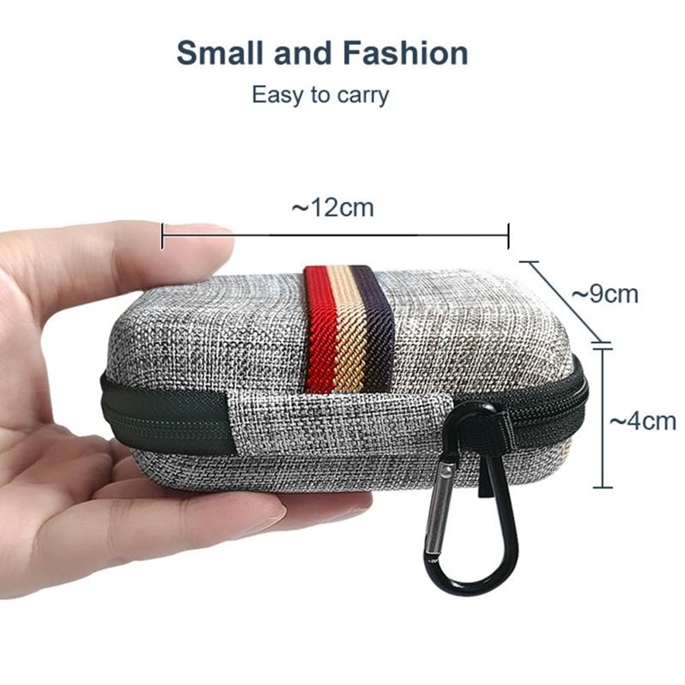 Portable Hard Shell Digital Accessories Storage Bag For Cables Earphones Chargers 3