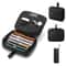 Multifunction Cable Organizer Bag with Watch Strap Storage Travel Case
