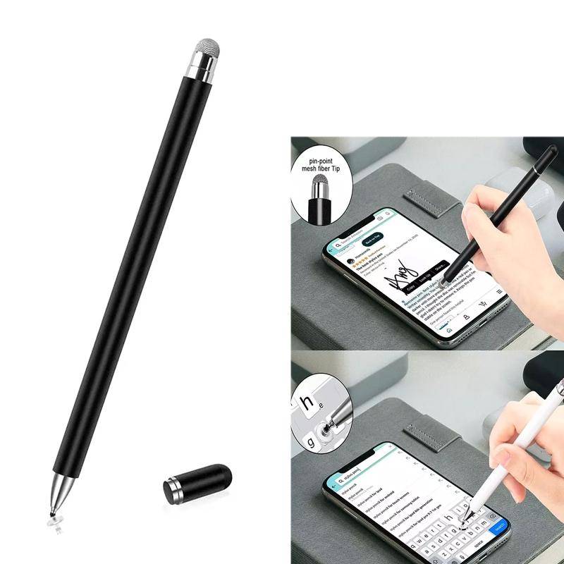 Precision Stylus Pen for Touch Screens with Magnetic Cap & Disc Tip