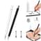 Silicone & Cloth Stylus Pen, Capacitive Touch Screen Pen with Magnetic Cap