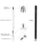 Silicone & Cloth Stylus Pen, Capacitive Touch Screen Pen with Magnetic Cap