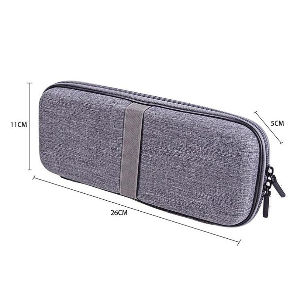 EVA Storage Bag for Power Bank & Data Cables | Waterproof Cable Organizer Case with Handle