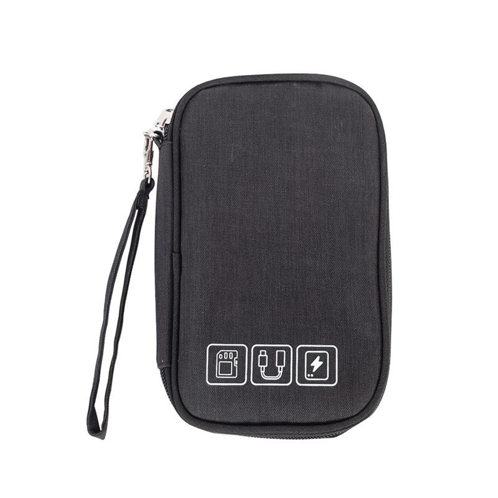 Mini Multifunctional Digital Storage Bag Waterproof Cable Organizer for Travel Earphones and Cables