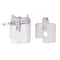 Charger Protective Case for MacBook & iPhone Cable Organizer Storage Box (White)