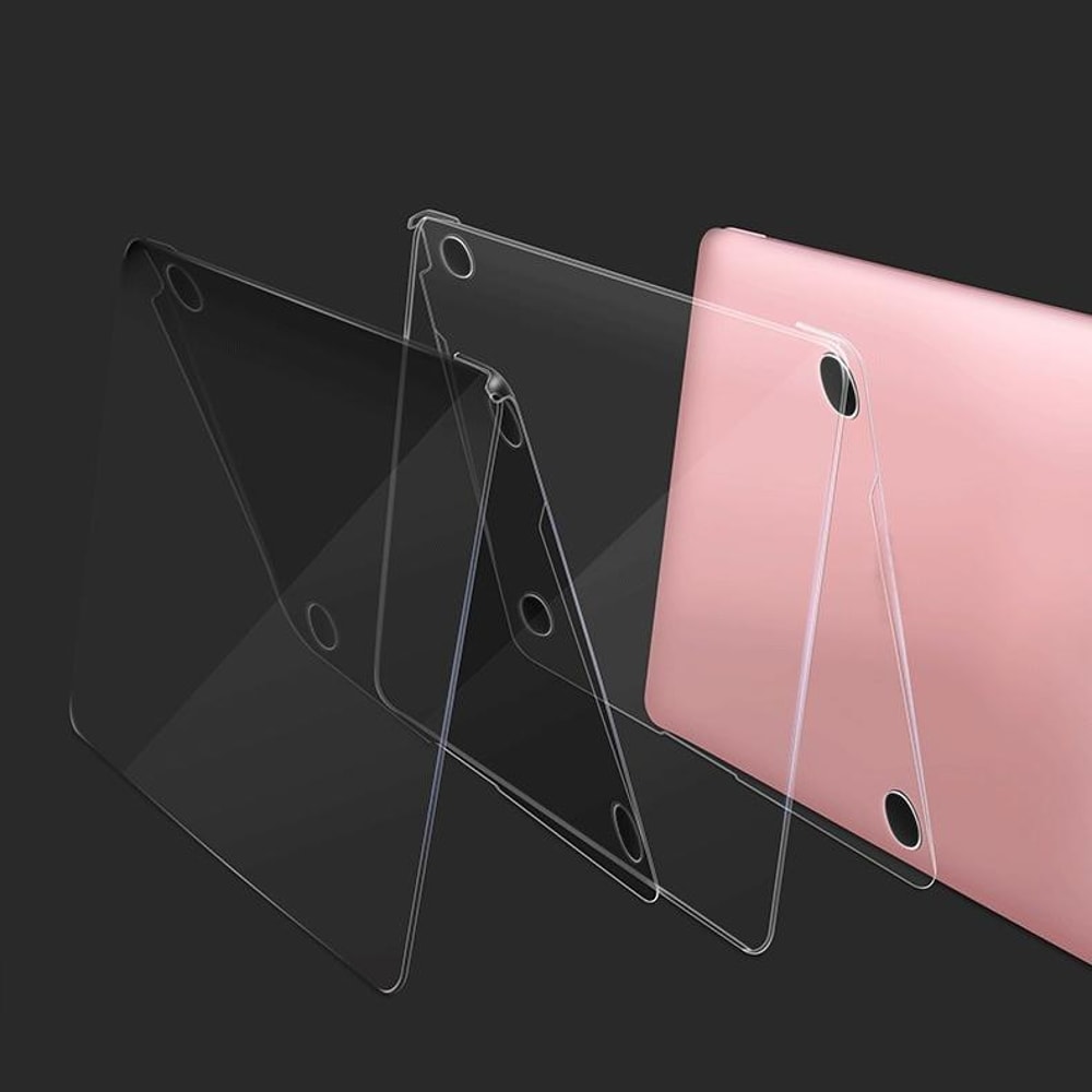 Scratch Resistant MacBook Transparent Hard Shell Laptop Case Protective Cover