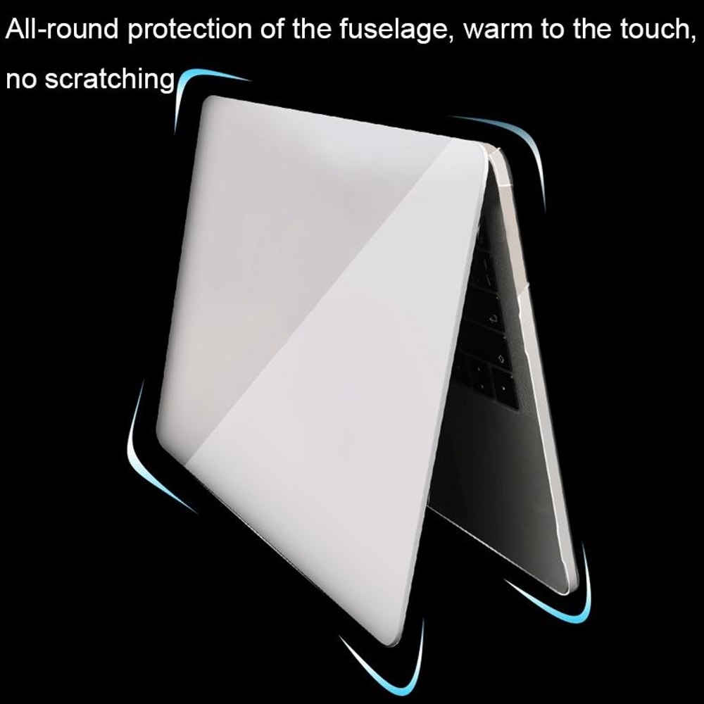 Scratch Resistant MacBook Transparent Hard Shell Laptop Case Protective Cover