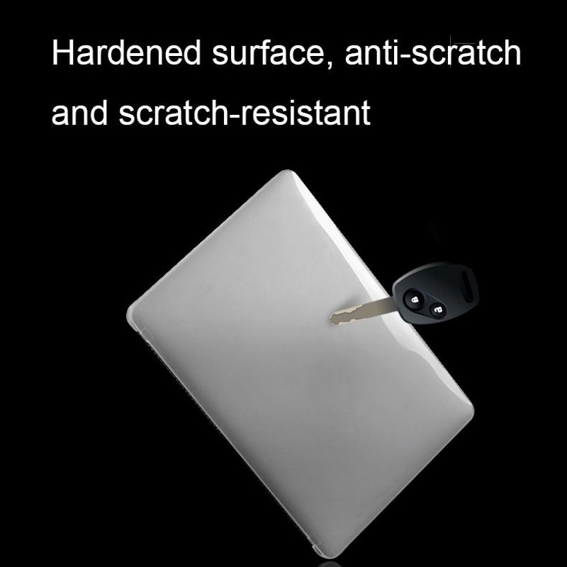 Scratch Resistant MacBook Transparent Hard Shell Laptop Case Protective Cover