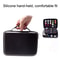 Large Capacity EVA Electronic Accessories Storage Bag Carbon Fiber Hard Shell Organizer Case