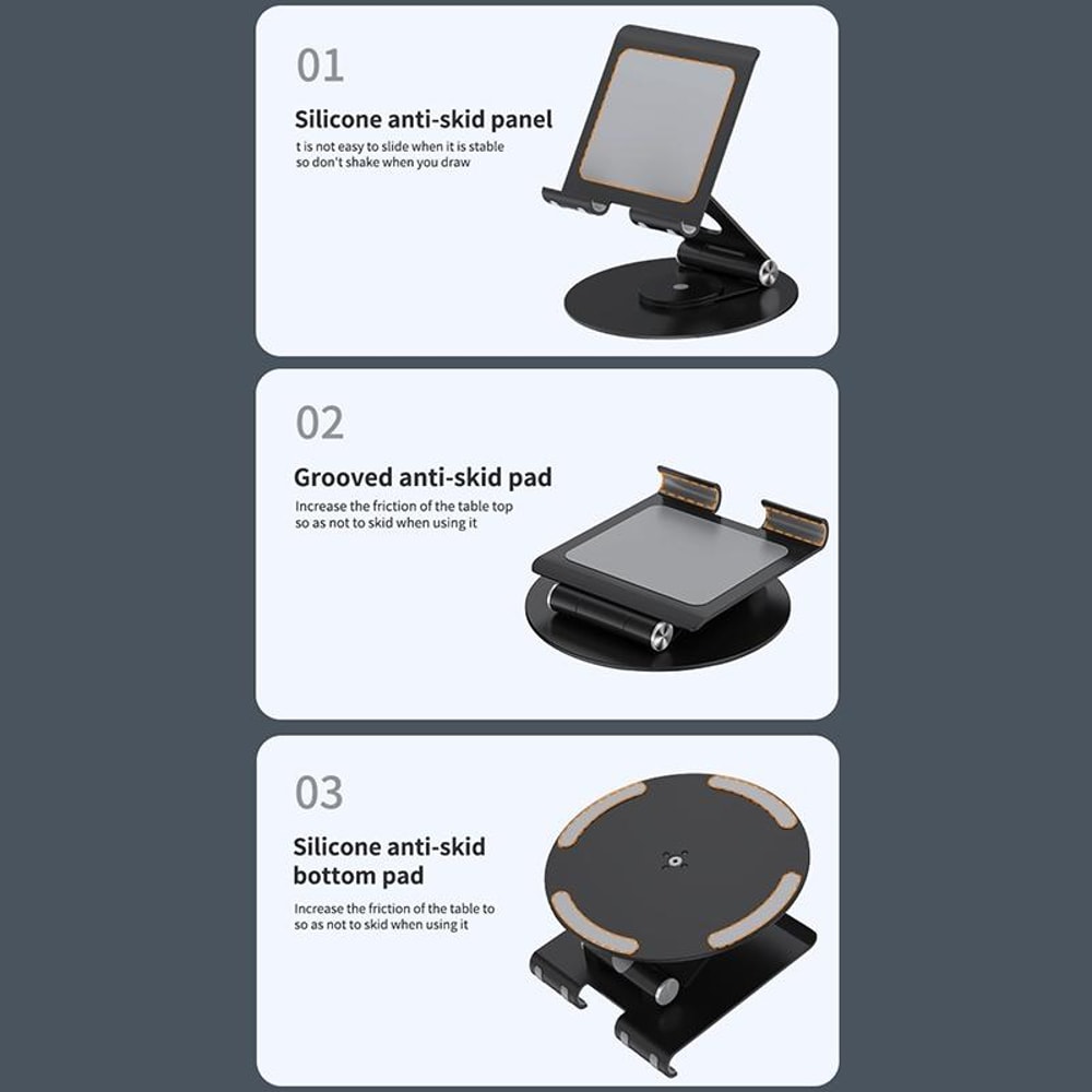 Adjustable Aluminum Laptop Stand Folding Cooling Laptop Holder