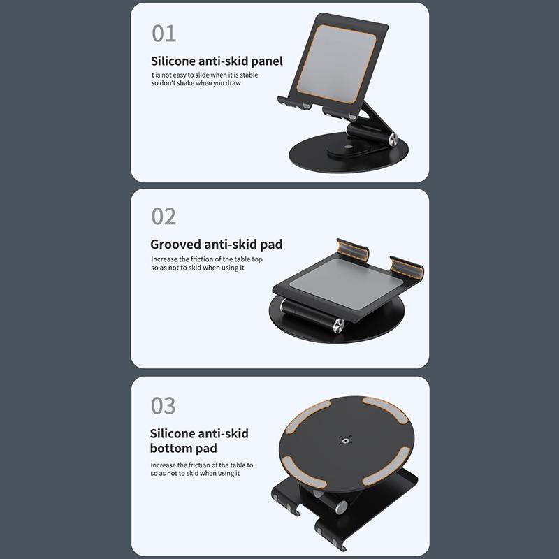 Adjustable Aluminum Laptop Stand Folding Cooling Laptop Holder