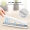 Magnetic Silicone Stylus Pen Storage Case for Apple Pencil Holder with Accessory Organizer