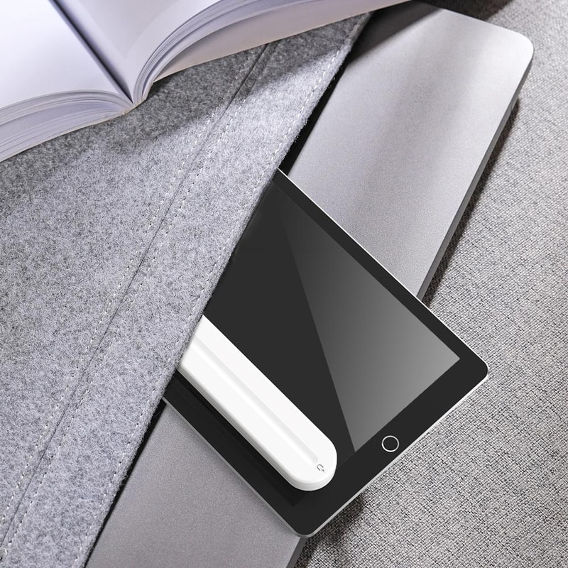 Magnetic Silicone Stylus Pen Storage Case for Apple Pencil Holder with Accessory Organizer